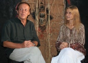 Pischiutta and Trifu on set OM Times