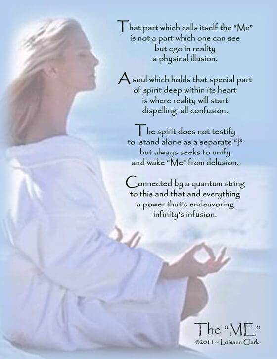 picture of woman meditating on the beach