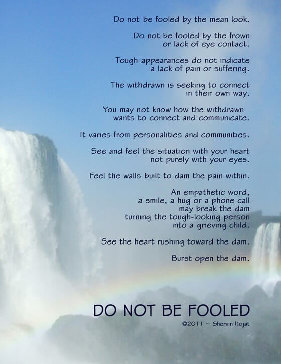 giant waterfall with blue sky