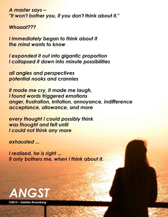 Silhouette of a person in contemplation