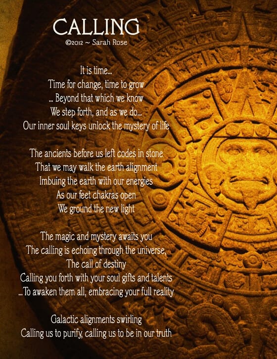 Ancient tribal calendar carving 