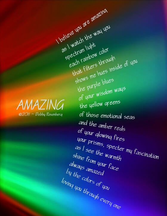 Lovely spectrum of deep colors