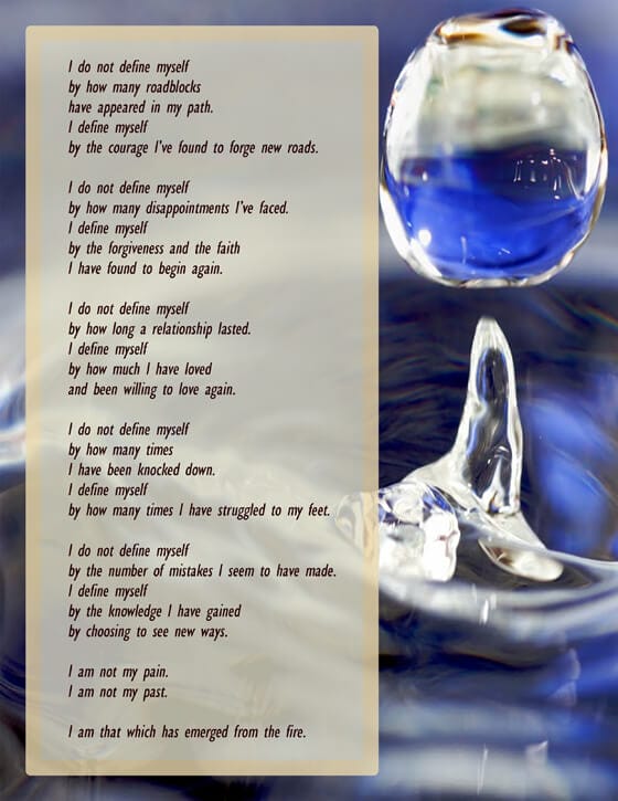 definition, courage, forgiveness, faith, relationships, love, knowledge, pain, past, phoenix, Anonymous