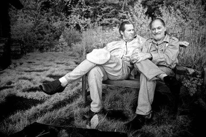 3 - The Dude abides resized - Jeff Bridges and Bernie Glassman