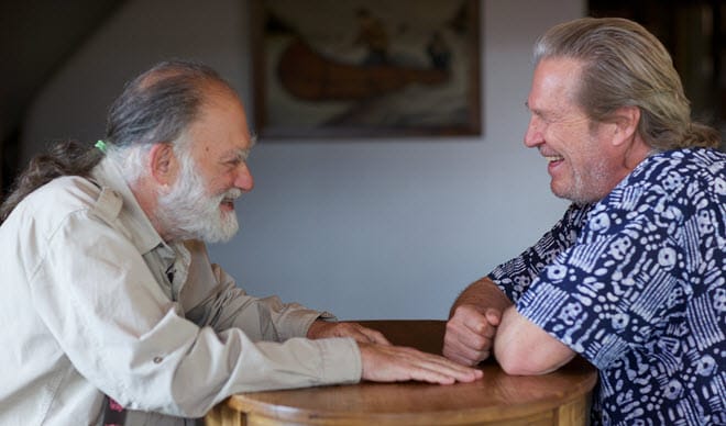 5 - Befriending Dude resized - Jeff Bridges and Bernie Glassman