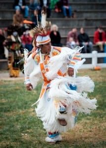 “We hear the heartbeat of the drum, calling each of us home to the circle in which we are all one,” said The Gathering volunteer and Shawnee and Lenape Indian Alice Myers-Hall. “Each beat echoes in our hearts and invokes our spirit. Our ancestors sing out to us, their voices riding on the wind. ‘Do not forget. We are still here.’”