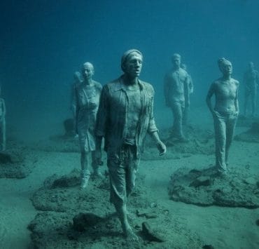 underwater Museum sculptures
