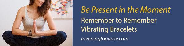 meaning to pause bracelet OMTimes