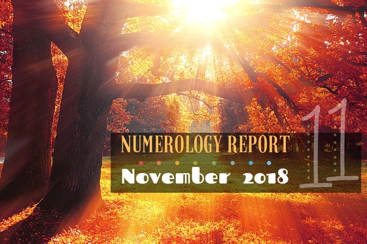 Numerology Report november 2018