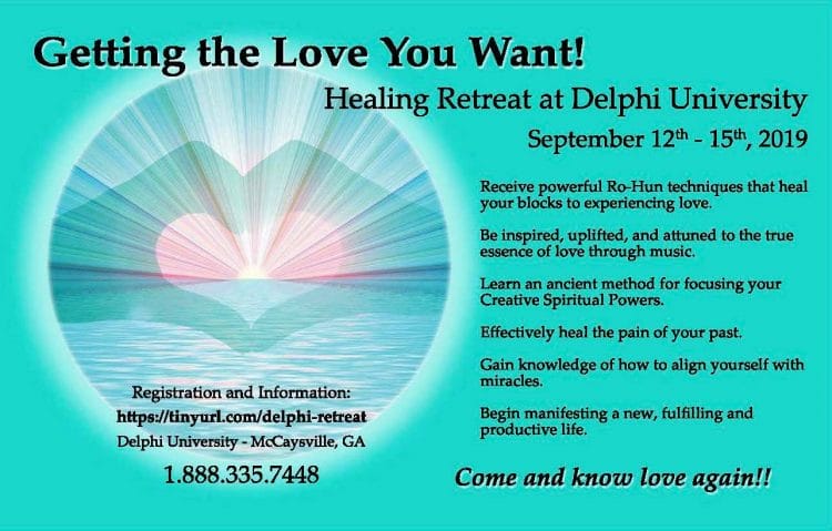 Healing Retreat at Delphi University