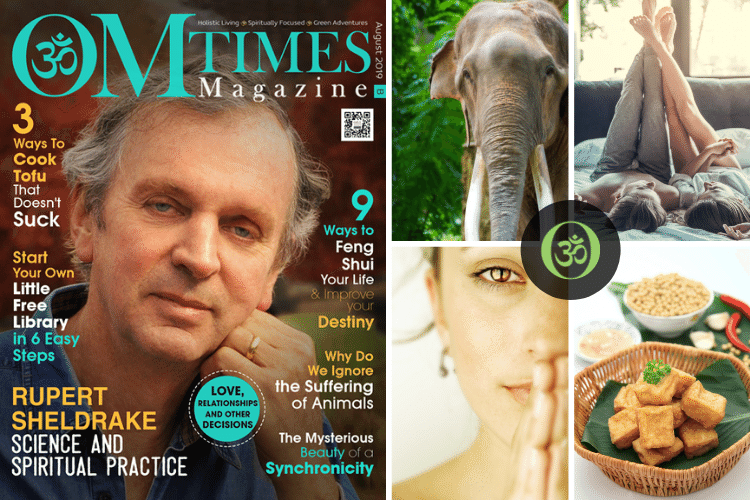 OMTimes Magazine August B 2019 Edition Rupert Sheldrake