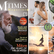 OMTimes Magazine October B 2019 Edition with Miten