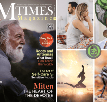 OMTimes Magazine October B 2019 Edition with Miten
