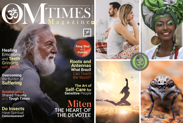 OMTimes Magazine October B 2019 Edition with Miten
