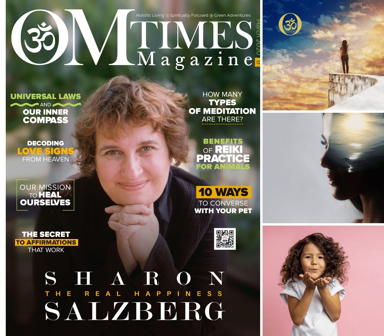 OMTimes Magazine March B 2020 Edition with Sharon Salzberg