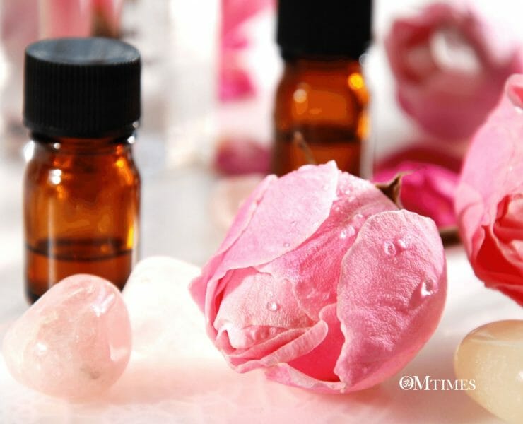 Essential Oils Crystals OMTimes