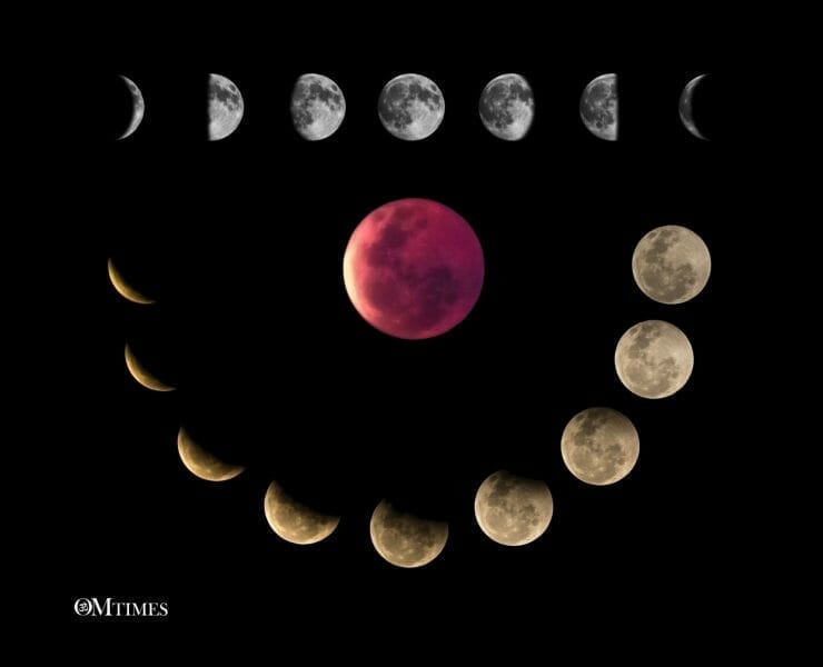 Lunar Cycle Lunation