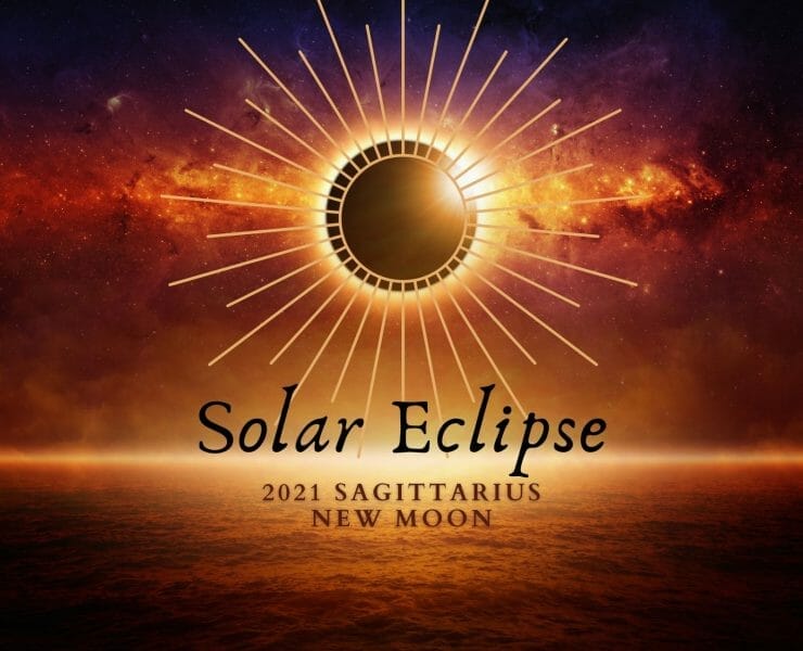 2021 Sagittarius New Moon Solar Eclipse