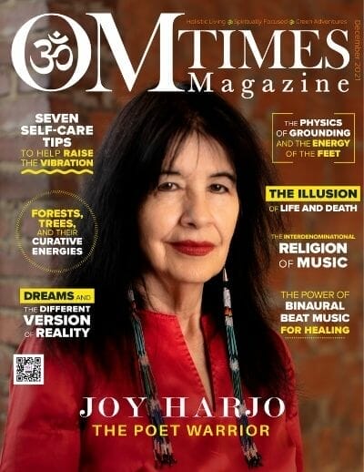 OMTimes is honored to have Joy Harjo gracing the cover of the OMTimes Magazine December 2021 Edition.