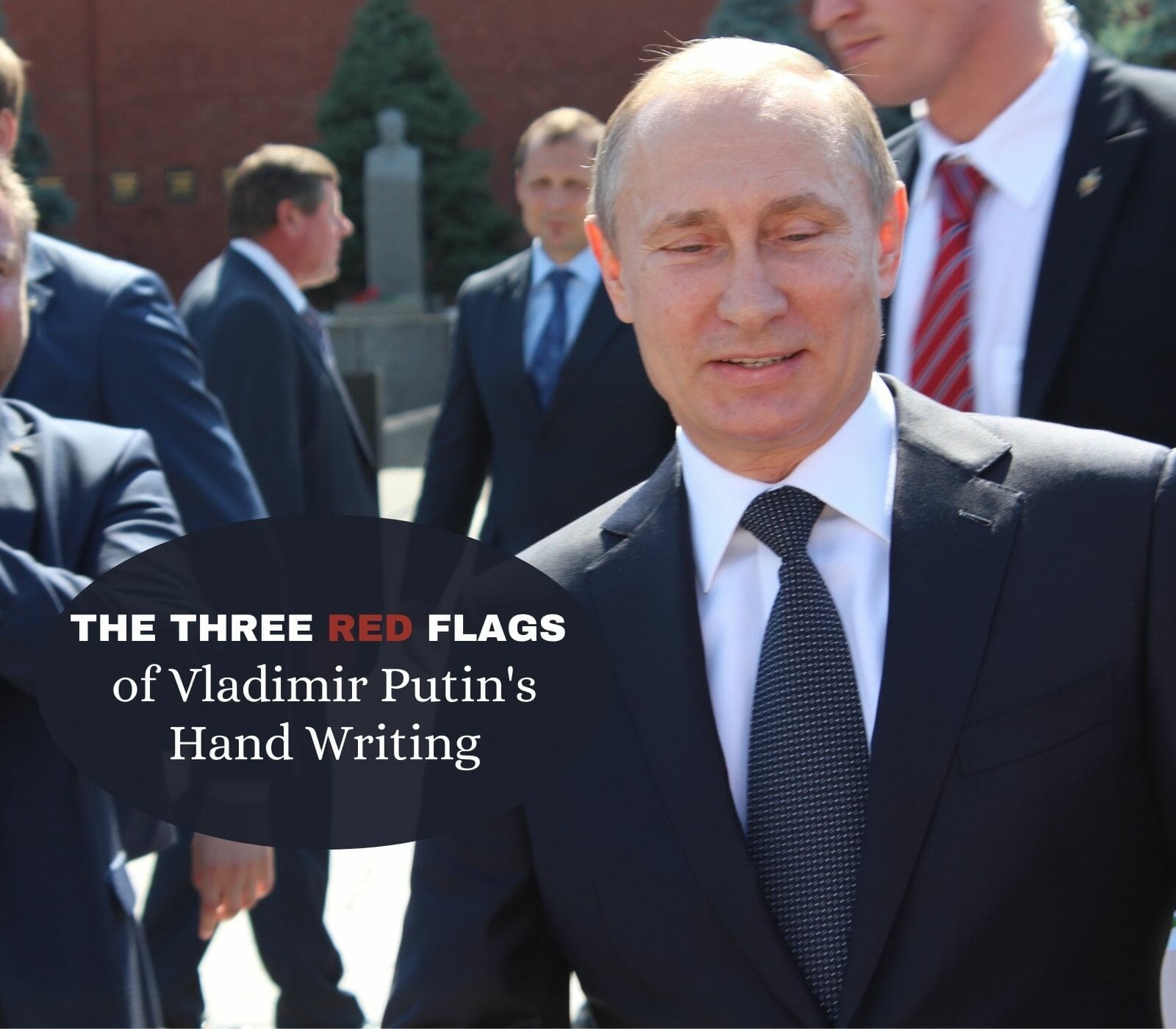 The Three Red Flags of Vladimir Putin's Writing