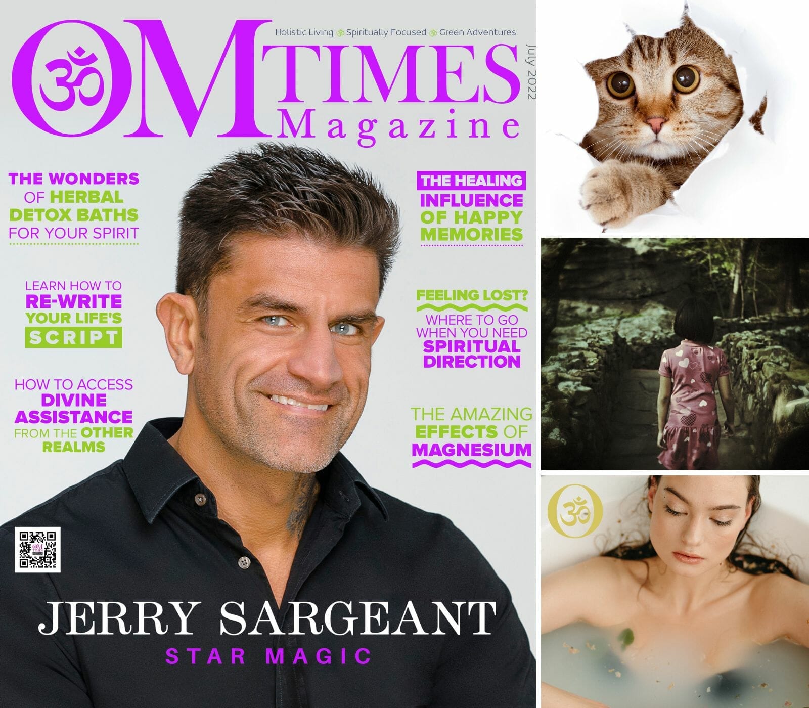 OMTimes Magazine July 2022 Edition with Jerry Sargeant
