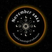 Astrological Influences of November 2022