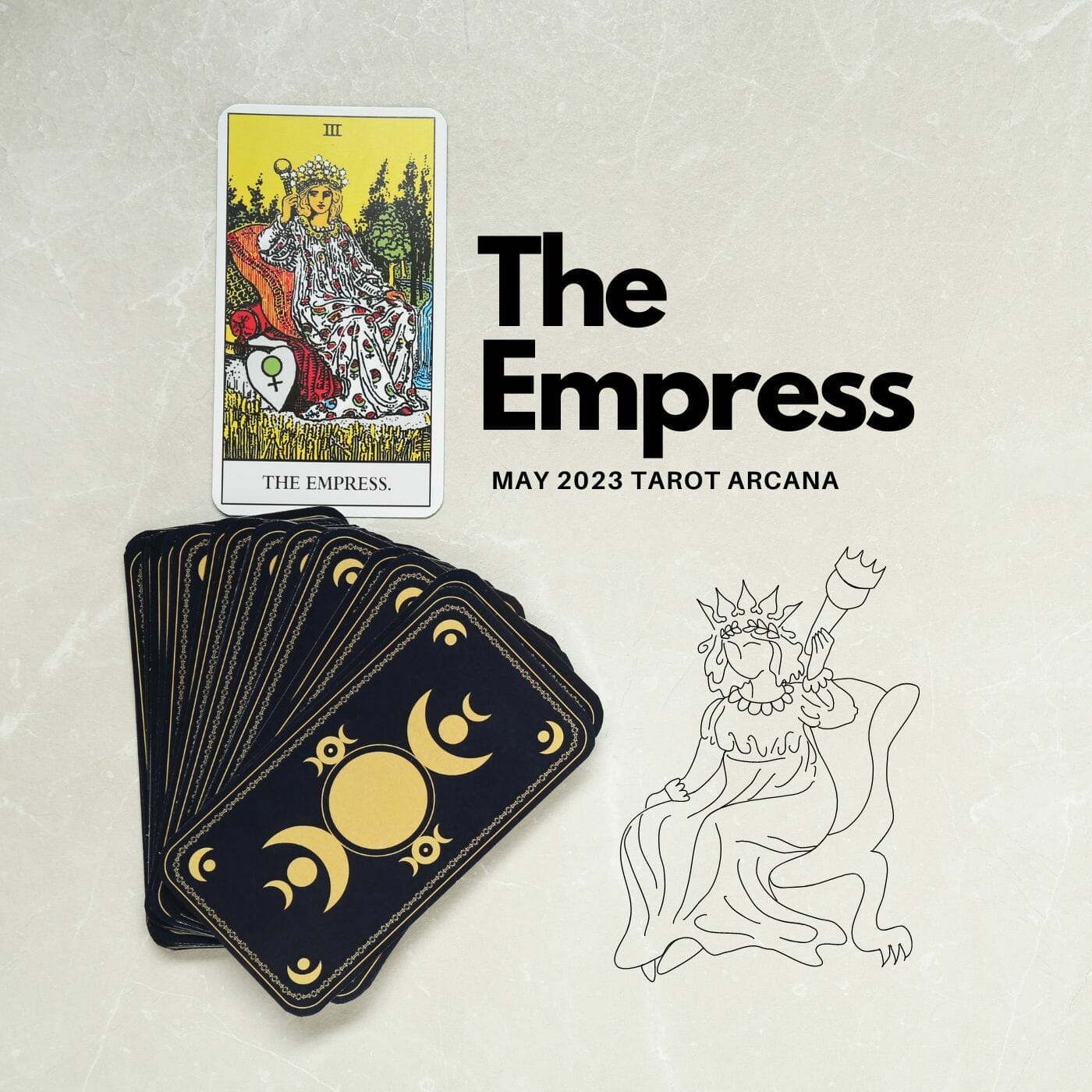Empress Card Tarot Arcana