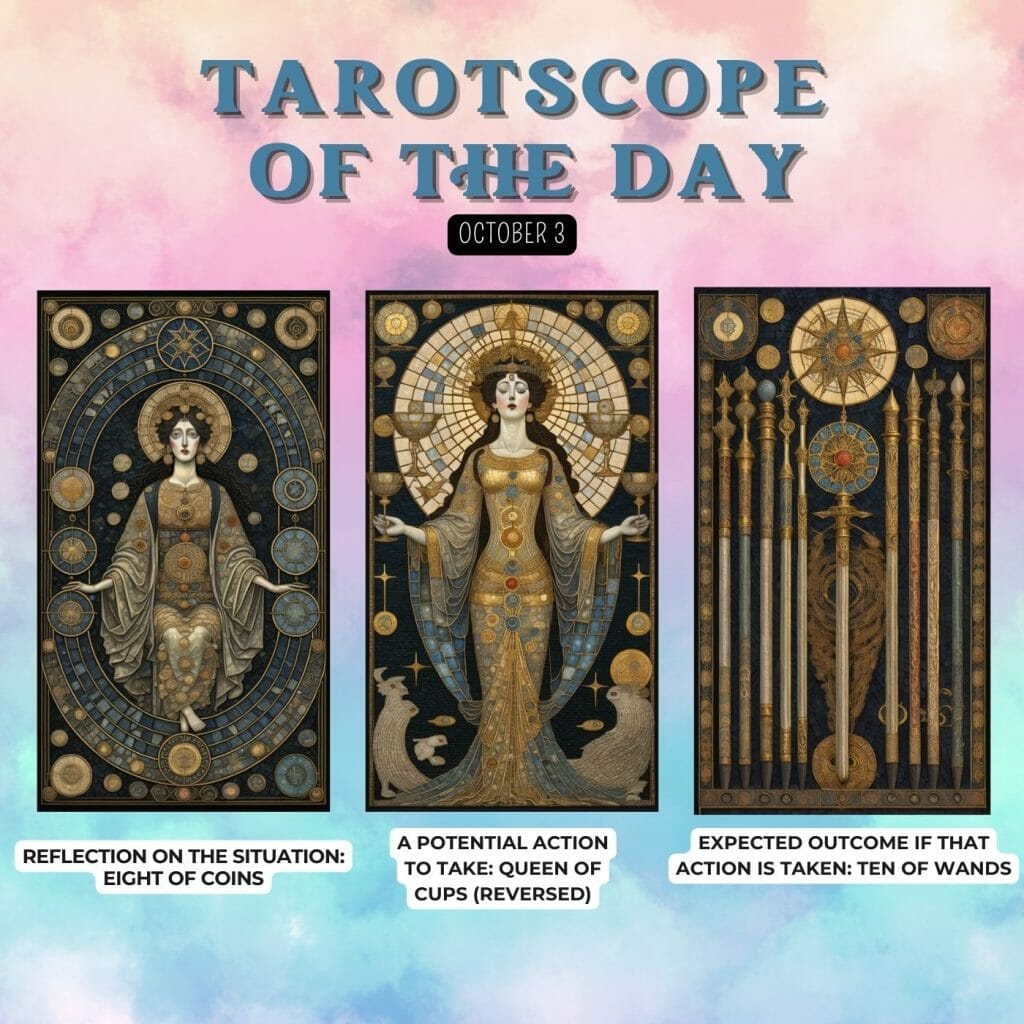 Tarotscope October 3 2023