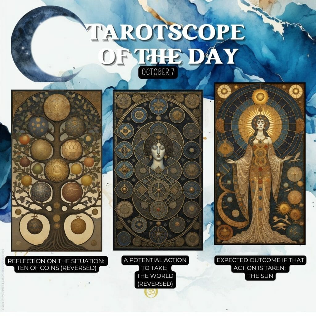 Tarotscope October 7 2023