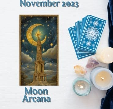 The Moon Card Tarot Arcana