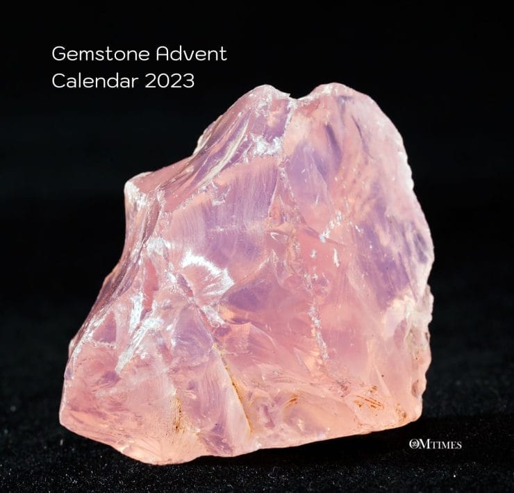 Gemstone Advent Calendar Rose Quartz