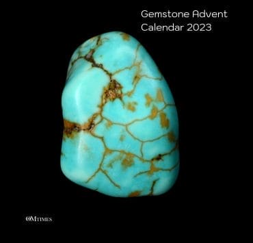 Turquoise Gemstone Advent Calendar