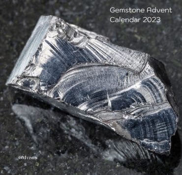 Gemstone Advent Calendar Day 22 - Shungite