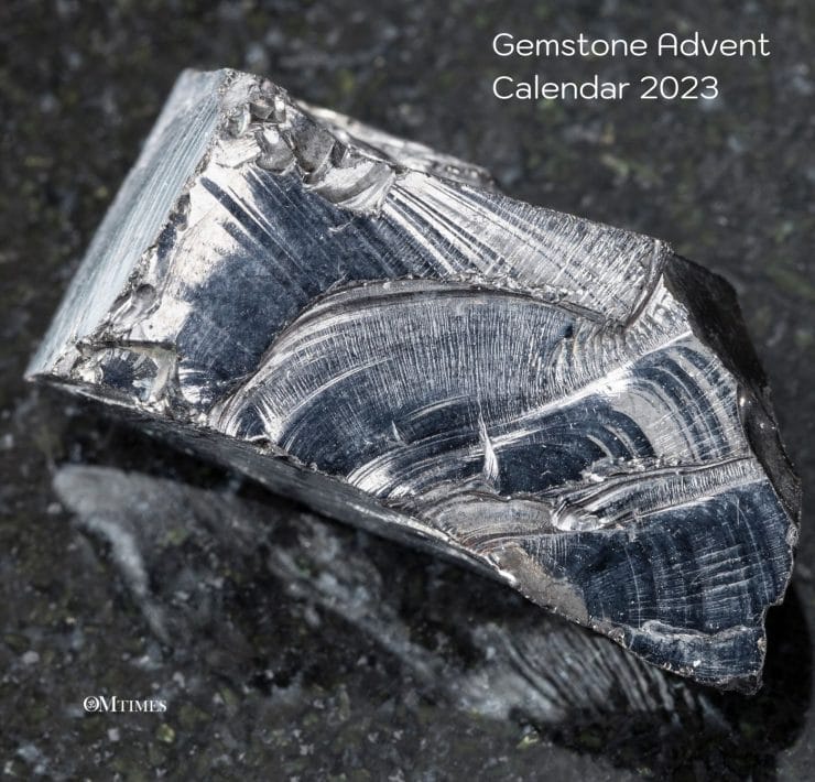 Gemstone Advent Calendar Day 22 - Shungite