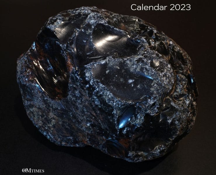 Black Obsidian Gemstone Advent Calendar