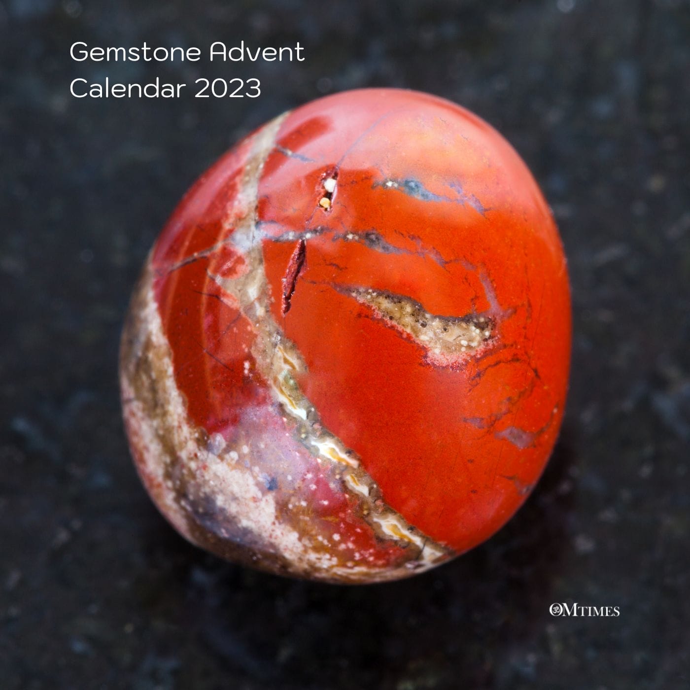 Red Jasper Gemstone Advent Calendar