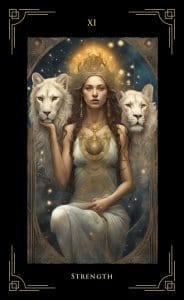 The Strength - Hidden Arcana Tarot