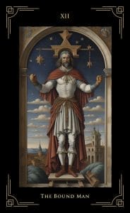 The Bound Man - Hidden Arcana Tarot