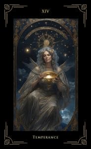 The Temperance - Hidden Arcana Tarot