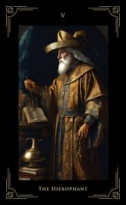The Heirophant - Hidden Arcana Tarot
